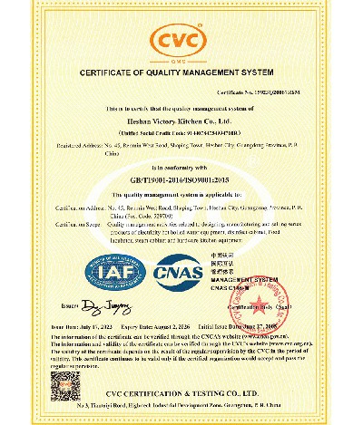 ISO 9001质量管理体系认证（英文版）