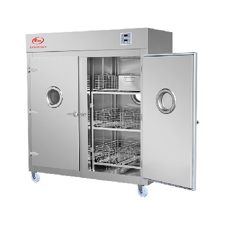 胜利牌通道式消毒柜碗筷快餐盘远红外线饭店食堂消毒柜商用立式